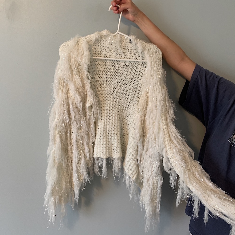 Fringe Jacket/Sweater - image 1